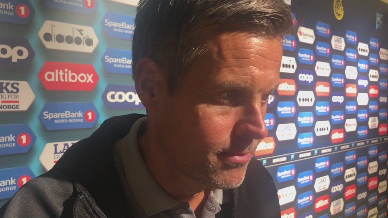 Kjetil Knutsen etter kampen mot Viking.